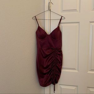 Merlot Homecoming/Party Dress